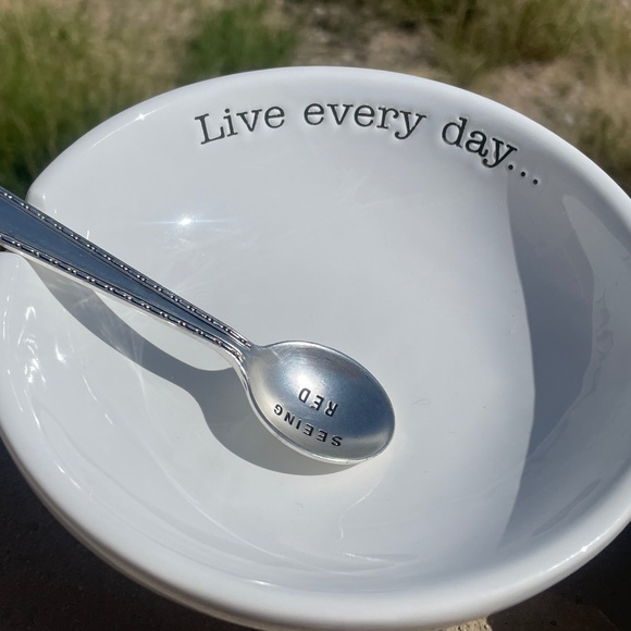 MUD PIE Double Salsa Server Set “Live Every Day…like it’s Taco Tuesday” - Picture 2 of 12